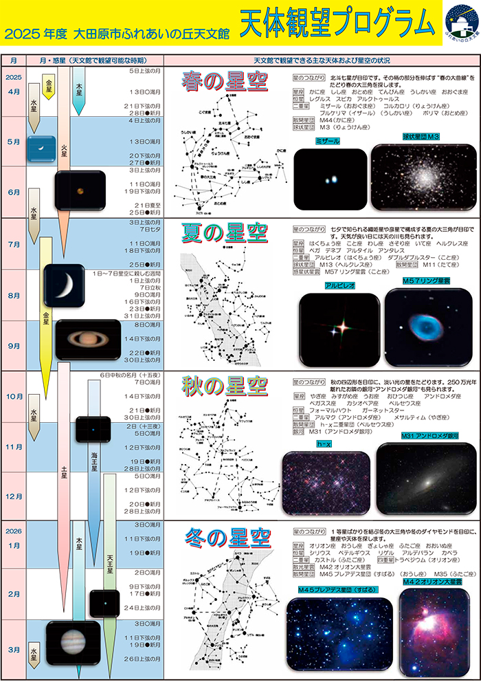 2025天体観望プログラム